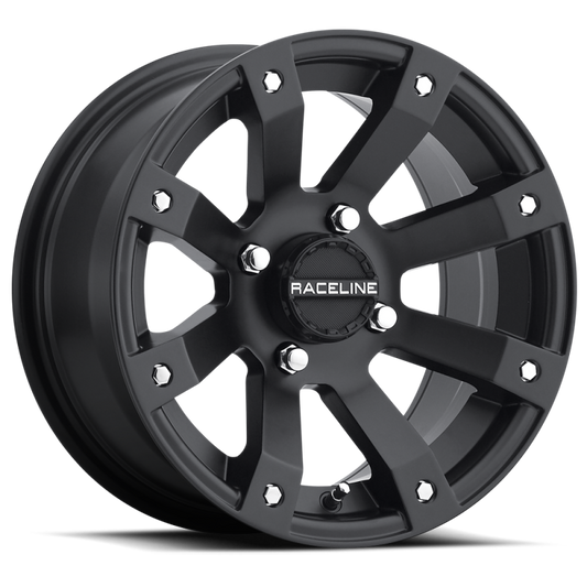 Raceline A79 Scorpion 12x7in / 4x156 BP / 5mm Offset / 132.5mm Bore - Satin Black Wheel