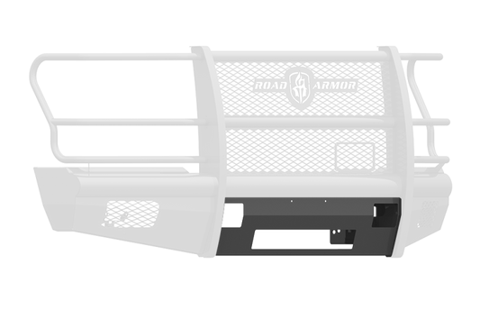 Road Armor 17-20 Ford F-250 Vaquero Front Non-Winch Plate Non-Winch Plate - Tex Blk