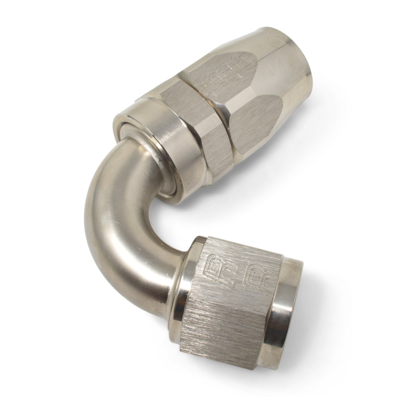 Russell Performance -10 AN Endura 120 Degree Full Flow Swivel Hose End (With 15/16in Radius)