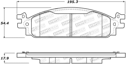 StopTech Street Brake Pads - Front