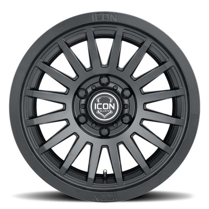 ICON Recon SLX 17x8.5 5x150 25mm Offset 5.75in BS 110.1mm Bore Satin Black Wheel