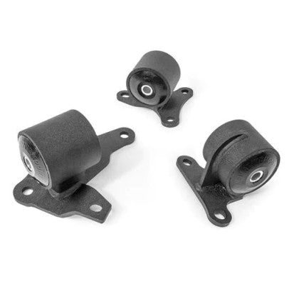 Innovative - 90-93 Accord H/F Series Black Steel Mounts 75A Bushings