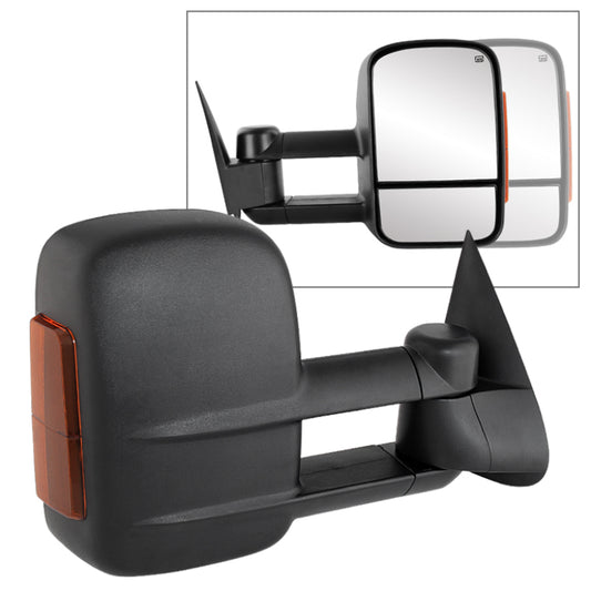 xTune Chevy Silverado 03-06 Manual Extendable Power Heated Adjust Mirror Right MIR-CSIL03S-PW-AM-R