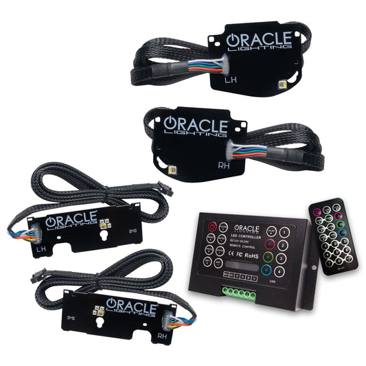 Oracle 19-21 Chevy Camaro SS/RS RGBW+A Headlight DRL Upgrade Kit - ColorSHIFT 2 SEE WARRANTY