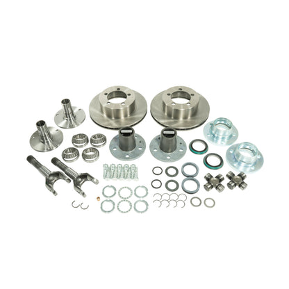 Yukon Gear Spin Free Locking Hub Conversion Kit For Dana 30/Dana 44 TJ/XJ/YJ 27 Spline/5 X 4.5