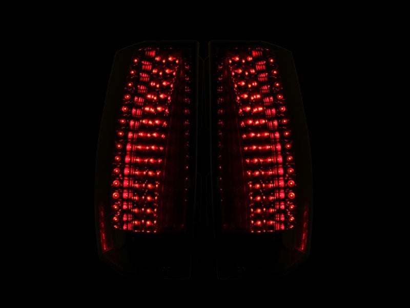 ANZO 2007-2011 Cadillac Escalade LED Taillights Chrome