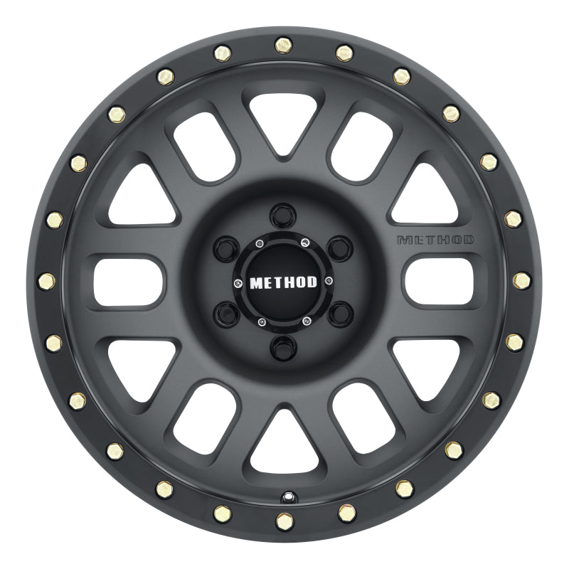 Method MR309 Grid 18x9 0mm Offset 6x5.5 108mm CB Titanium/Black Street Loc Wheel