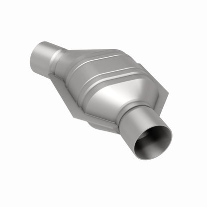MagnaFlow Universal Catalytic Converter 2.50inch Angled Inlet OBDII