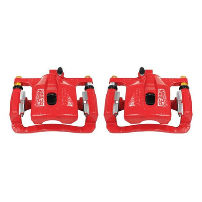 Power Stop 06-10 Hummer H3 Rear Red Calipers w/Brackets - Pair