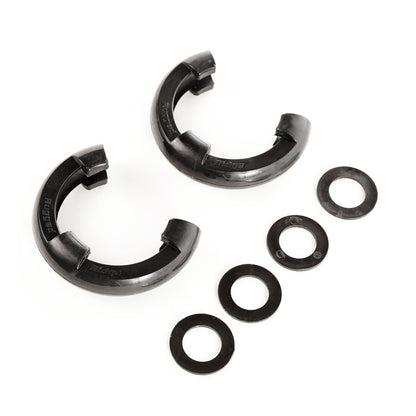 Rugged Ridge Black 3/4in D-Ring Isolator Kit