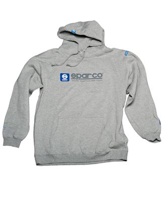 Sparco - Swtshrt Hooded Www Grey Lrg