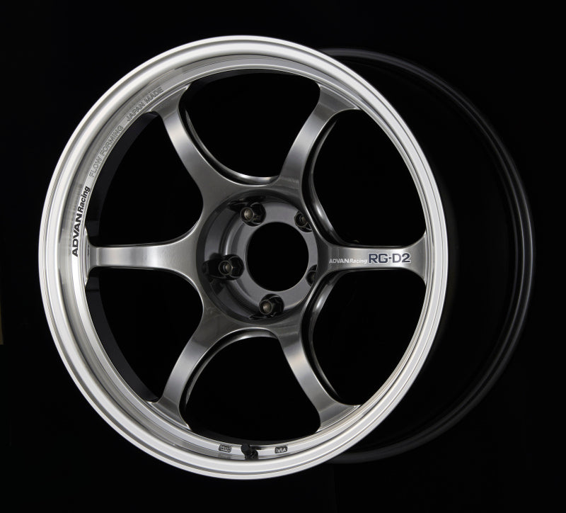 Advan RG-D2 18x9.0 +31 5-114.3 Machining & Racing Hyper Black Wheel