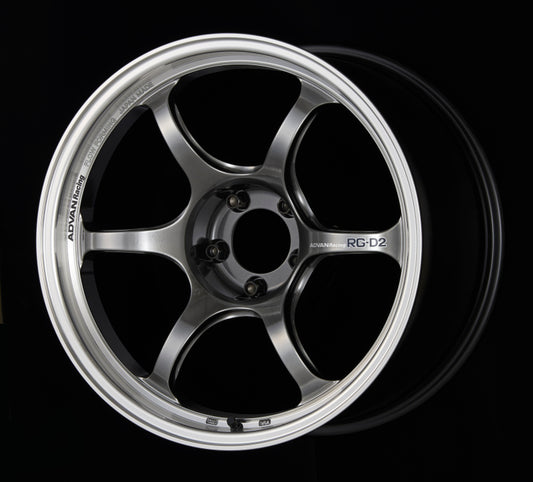 Advan RG-D2 18x9.5 +35 5-120 Machining & Racing Hyper Black Wheel