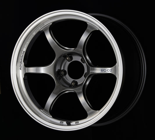 Advan RG-D2 16x7.0 +38 5x100 Machining and Racing Hyper Black Wheel