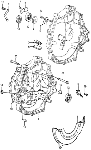 Honda - B-Series Transmission Shift Rod Seal (14x25x16)