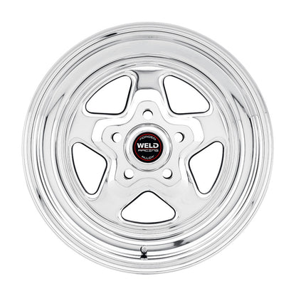 Weld ProStar 15x10 / 5x4.5 BP / 6.5in. BS Polished Wheel - Non-Beadlock