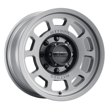 Method MR705 17x8.5 0mm Offset 8x6.5 130.81mm CB Titanium Wheel