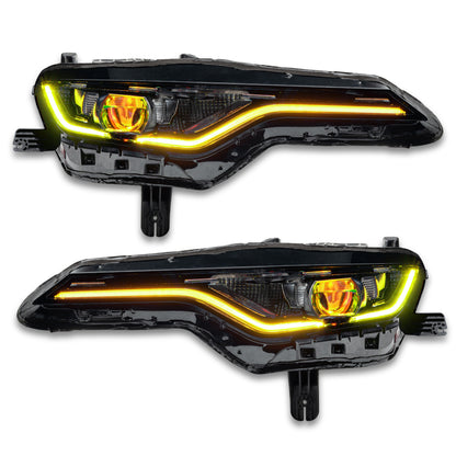 Oracle 19-21 Chevy Camaro SS/RS RGBW+A Headlight DRL Upgrade Kit - ColorSHIFT 2 SEE WARRANTY