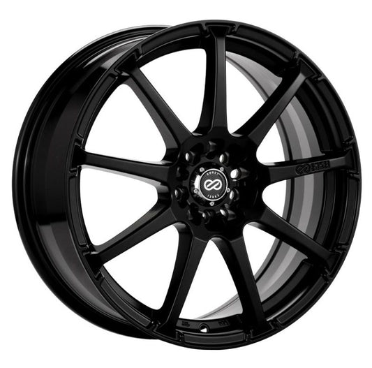 Enkei EDR9 17x7 5x100 38mm offset 72.6 Bore Diameter Matte Black Wheel