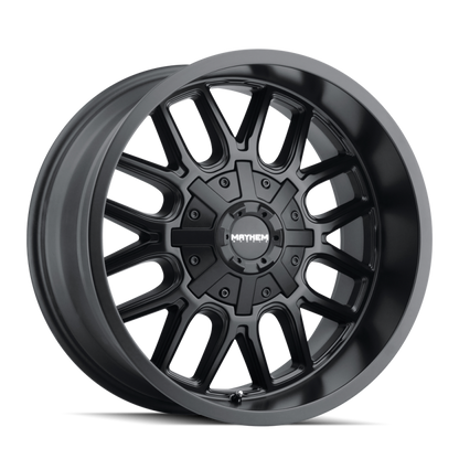 Mayhem 8107 Cogent 22x10 / 5x127 BP / -19mm Offset / 87.1mm Hub Matte Black Wheel