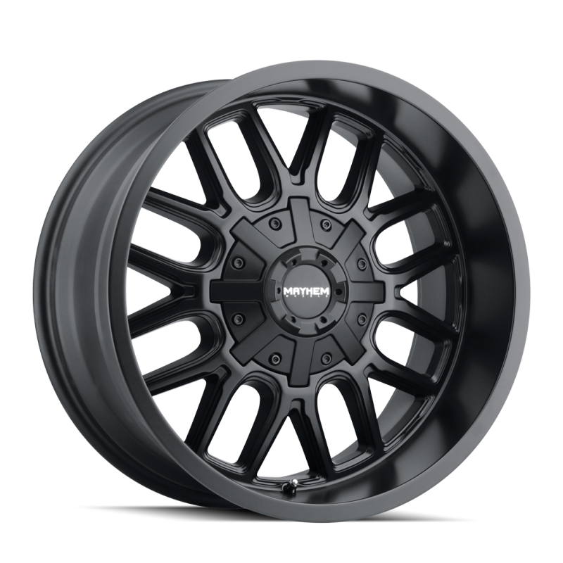 Mayhem 8107 Cogent 20x10 / 6x135 BP / -24mm Offset / 106mm Hub Matte Black Wheel