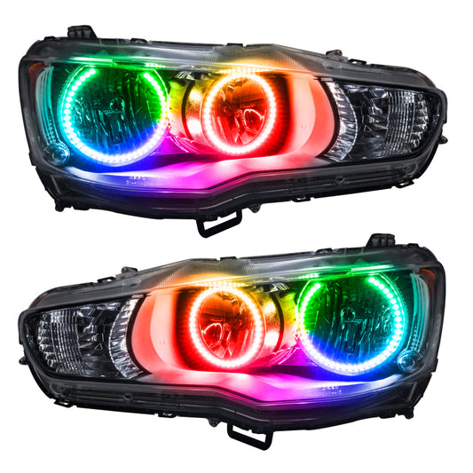 Oracle 08-17 Mitsubishi Lancer SMD HL - ColorSHIFT SEE WARRANTY