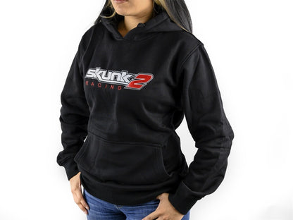 Skunk2 Embroidered Logo Hooded Sweatshirt - L (Black)