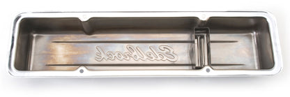 Edelbrock Valve Cover Signature Series Chevrolet 1959-1986 262-400 CI V8 Low Chrome