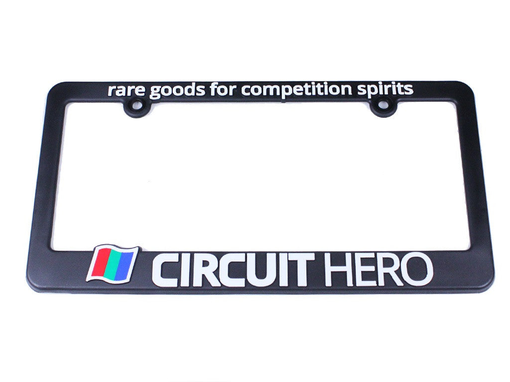 Circuit Hero License Plate Frame