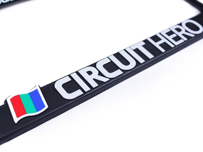 Circuit Hero License Plate Frame