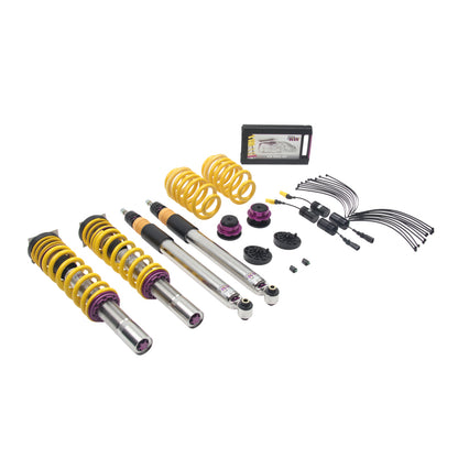 KW Coilover Kit V3 2017+ Audi A4 (B9) Sedan 2wd w/ Electronic Dampers