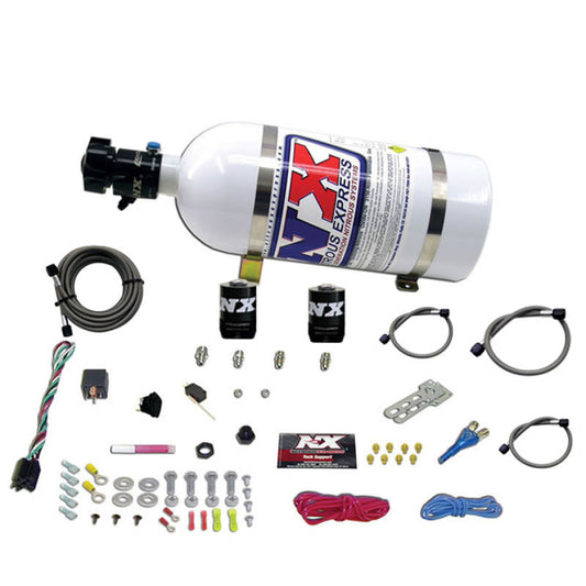 Nitrous Express Dodge EFI Race Single Nozzle Nitrous Kit (100-250HP) w/10lb Bottle