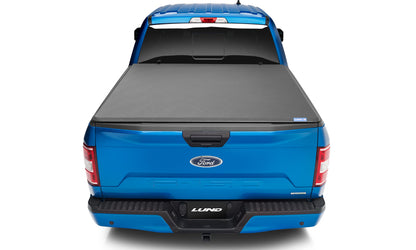 Lund 99-17 Ford F-250 Super Duty (6.5ft. Bed) Genesis Elite Tri-Fold Tonneau Cover - Black