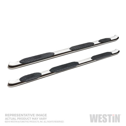 Westin 2019 Chevrolet Silverado/Sierra 1500 CC (5.5ft) PRO TRAXX 5 WTW Oval Nerf Step Bars - SS