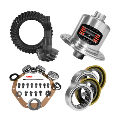 Yukon Gear 9.25in CHY 3.91 Rear Ring & Pinion Install Kit 31 Spline Positraction 1.7in Axle Bearings