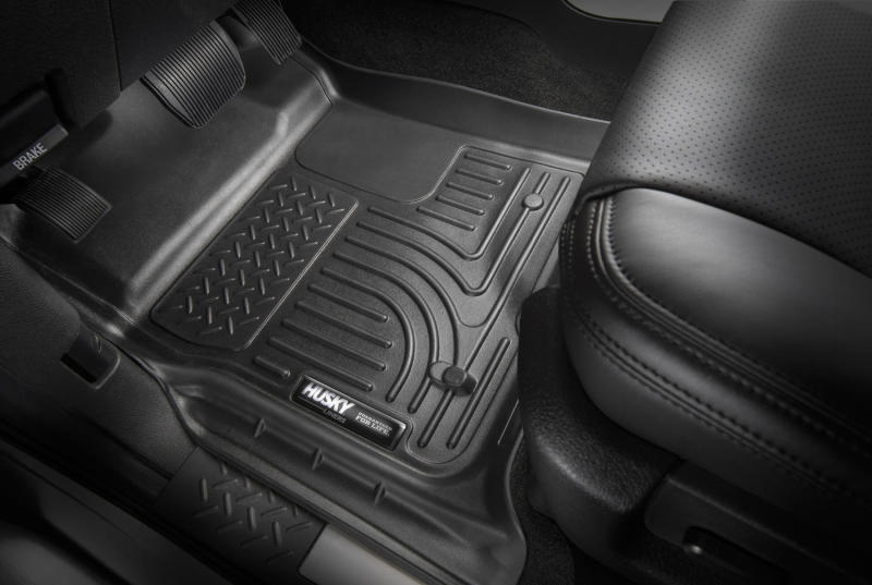 Husky Liners 2023 Honda HR-V WeatherBeater Front & 2nd Row Seat Floor Liners - Black