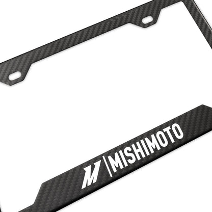 Mishimoto Carbon Fiber License Plate Frame - Matte