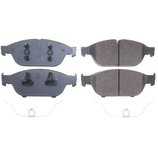 Power Stop 16-18 Audi A6 Front Z17 Evolution Ceramic Brake Pads w/Hardware