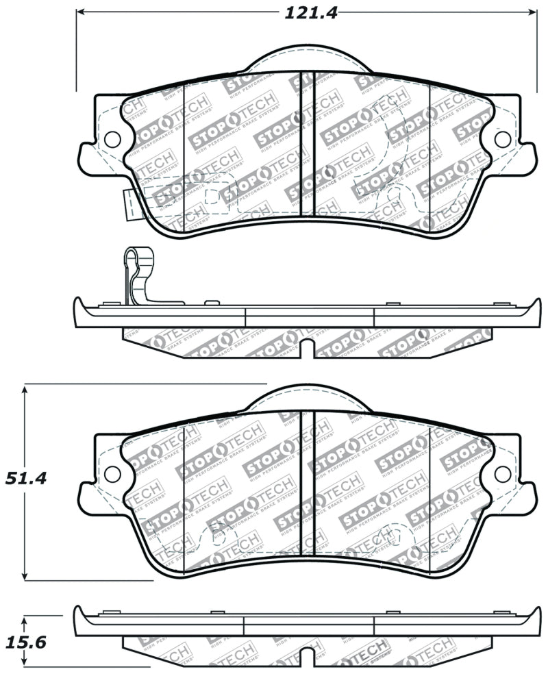 StopTech Performance Brake Pads