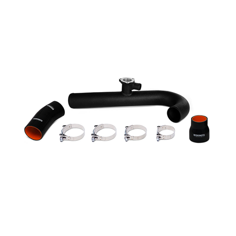 Mishimoto 2015 Ford Mustang EcoBoost 2.3L Intercooler Hot Side Wrinkle Black Pipe and Boot Kit