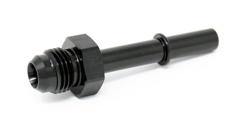 Torque Solution Push-On EFI Adapter Fitting: 3/8in SAE to -8AN Male Flare