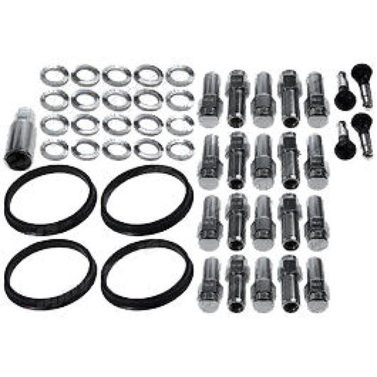 Race Star 14mmx2.0 Lightning Truck Closed End Deluxe Lug Kit - 20 PK