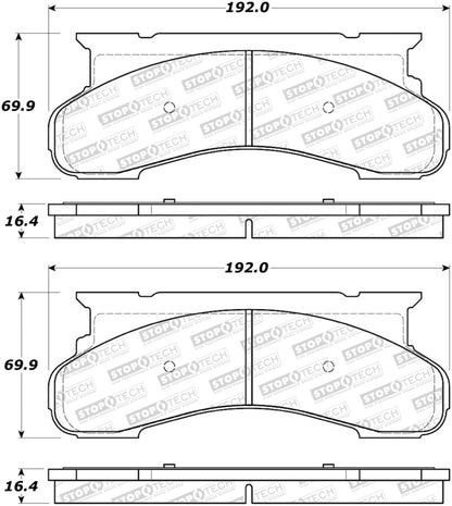 StopTech Street Brake Pads