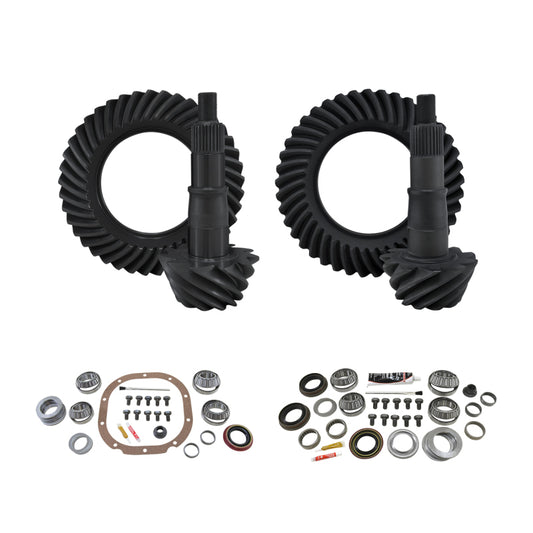 Yukon Gear & Install Kit Package for 00-08 Ford F150 8.8in Front & Rear 3.73 Ratio