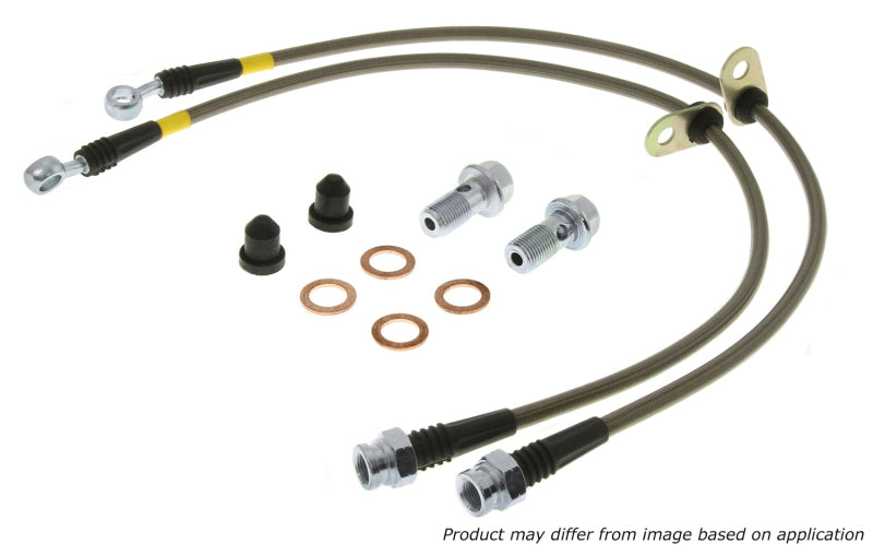 StopTech Porsche Front Stainless Steel Brake Line Kit