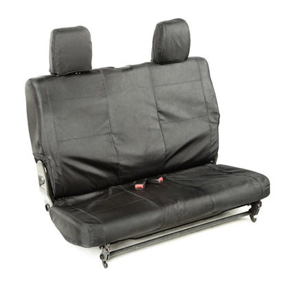 Rugged Ridge Ballistic Seat Cvr Rear Black 840D 11-18 JK 2Dr