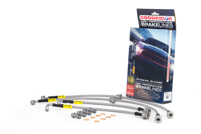 Goodridge 02 Nissan Altima 3.5L V6 Brake Lines