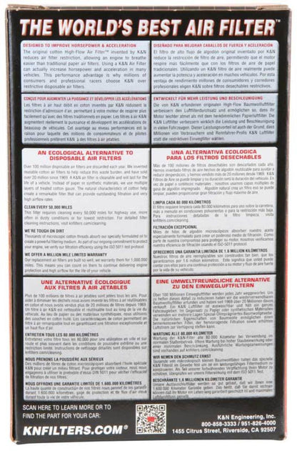K&N 2005 John Deere Bombardier 02-05 Replacement Air Filter