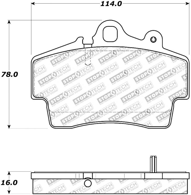 StopTech Street Touring Brake Pads