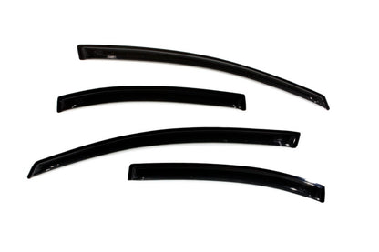 AVS 06-11 Honda Civic Ventvisor Outside Mount Window Deflectors 4pc - Smoke